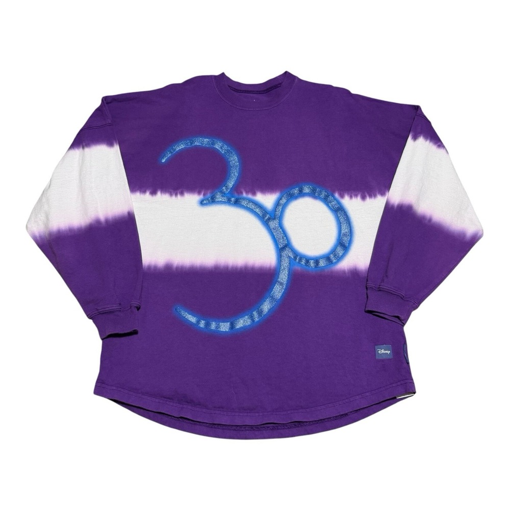 Disneyland Paris Spirit Jersey Purple White 30th‎ Anniversary Women's Small